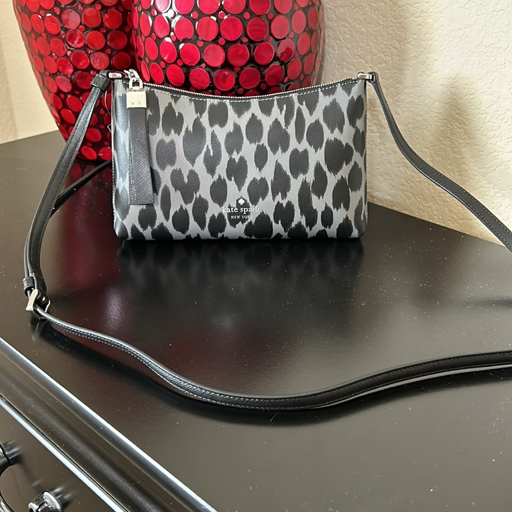 NWT Kate Spade Leopard Print Sadie Crossbody